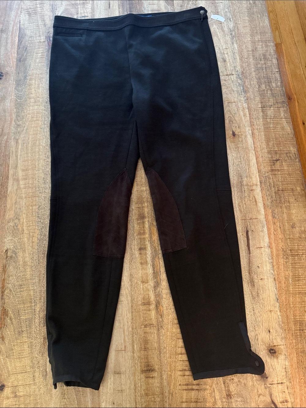 Polo Ralph Lauren Brown Ponte Riding Jodhpur Equestrian Pants Wool blend NEW